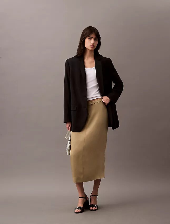Modern Soft Pencil Skirt Modern Soft Pencil Skirt