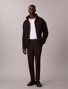 Modern Sport Logo Waistband Woven Pants