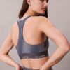 Modern Sport Print Racerback Medium Impact Sports Bra Modern Sport Print Racerback Medium Impact Sports Bra