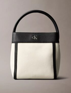 Monogram Canvas Bucket Bag