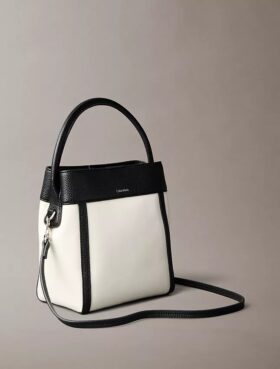 Monogram Canvas Bucket Bag