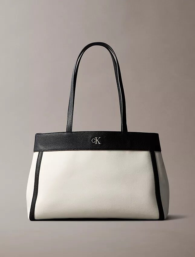 Monogram Canvas Medium Tote Bag Monogram Canvas Medium Tote Bag