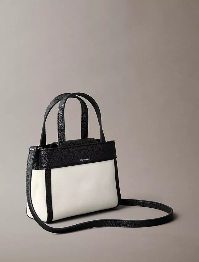Monogram Canvas Mini Tote Crossbody Bag Monogram Canvas Mini Tote Crossbody Bag