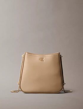 Monogram Chain Saddle Bag