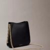 Monogram Chain Saddle Bag