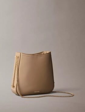 Monogram Chain Saddle Bag
