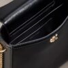 Monogram Chain Saddle Bag
