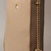 Monogram Chain Saddle Bag