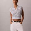 Monogram Crochet Cropped Top Monogram Crochet Cropped Top