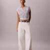 Monogram Crochet Cropped Top Monogram Crochet Cropped Top