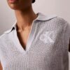 Monogram Crochet Cropped Top Monogram Crochet Cropped Top