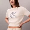Monogram Cropped Sweater