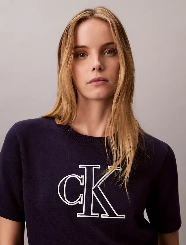 Monogram Cropped Sweater Monogram Cropped Sweater