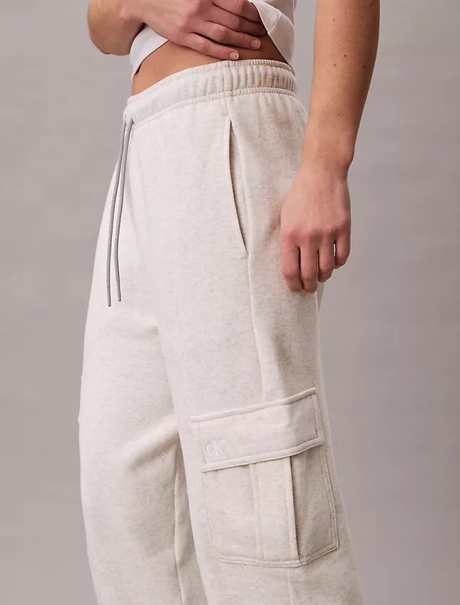Monogram Fleece Cargo Joggers Monogram Fleece Cargo Joggers