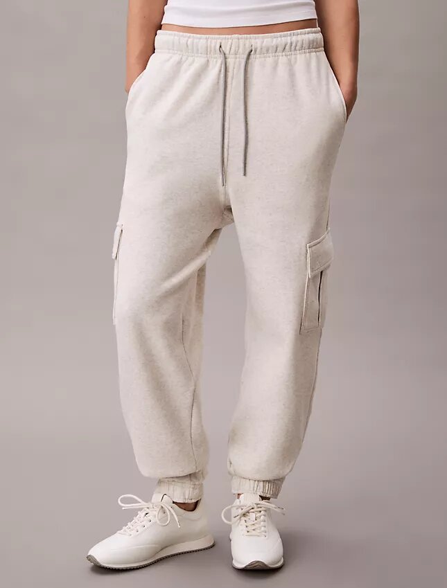 Monogram Fleece Cargo Joggers Monogram Fleece Cargo Joggers