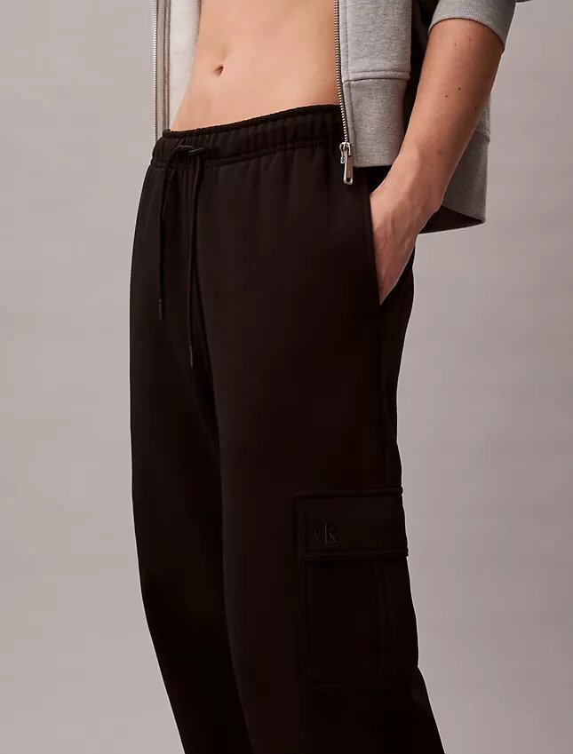 Monogram Fleece Cargo Joggers Monogram Fleece Cargo Joggers