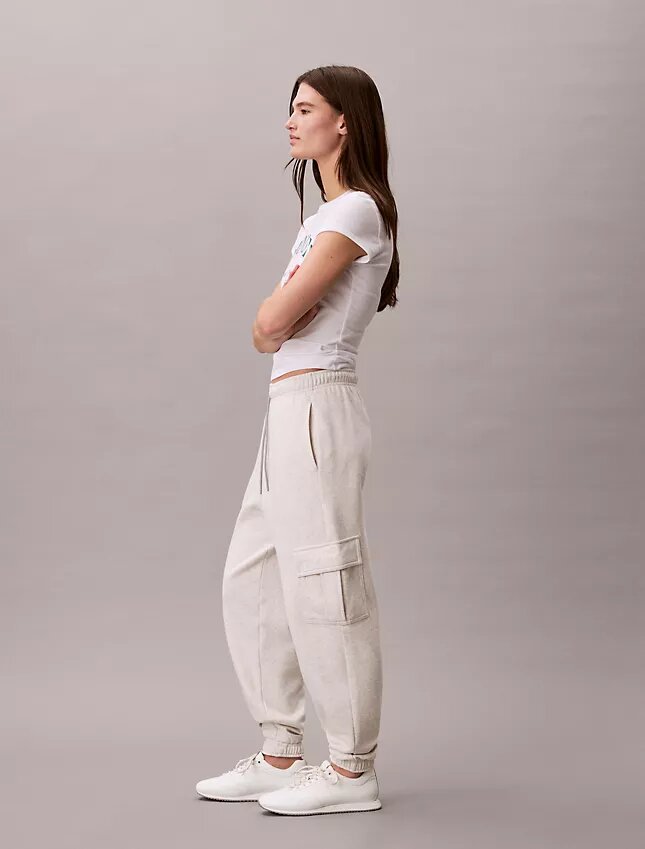 Monogram Fleece Cargo Joggers Monogram Fleece Cargo Joggers