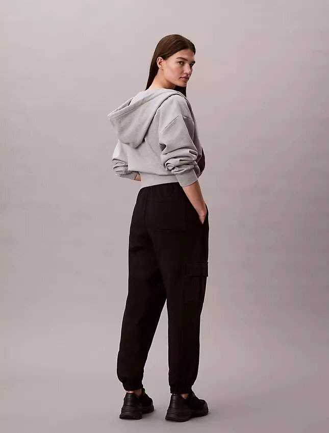 Monogram Fleece Cargo Joggers Monogram Fleece Cargo Joggers