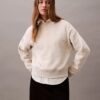 Monogram Fleece Cropped Sweatshirt Monogram Fleece Cropped Sweatshirt