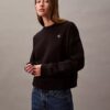 Monogram Fleece Cropped Sweatshirt Monogram Fleece Cropped Sweatshirt