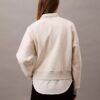 Monogram Fleece Cropped Sweatshirt Monogram Fleece Cropped Sweatshirt