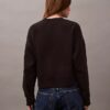 Monogram Fleece Cropped Sweatshirt Monogram Fleece Cropped Sweatshirt