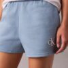 Monogram Fleece Pull-On Shorts