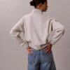 Monogram Fleece Quarter Zip Sweatshirt Monogram Fleece Quarter Zip Sweatshirt