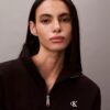 Monogram Fleece Quarter Zip Sweatshirt Monogram Fleece Quarter Zip Sweatshirt