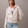 Monogram Fleece Zip Hoodie Monogram Fleece Zip Hoodie