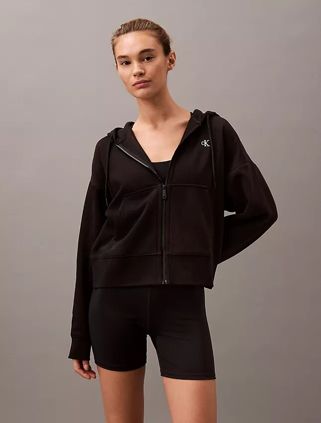 Monogram Fleece Zip Hoodie Monogram Fleece Zip Hoodie