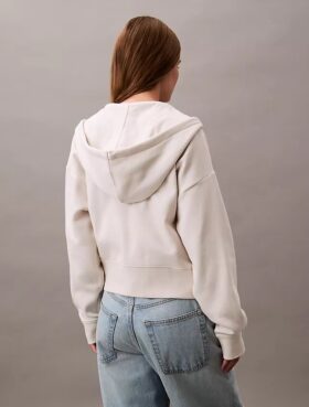 Monogram Fleece Zip Hoodie