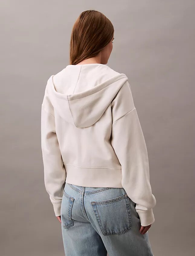 Monogram Fleece Zip Hoodie Monogram Fleece Zip Hoodie