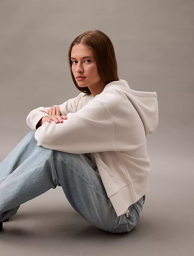 Monogram Fleece Zip Hoodie Monogram Fleece Zip Hoodie
