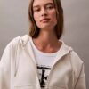 Monogram Fleece Zip Hoodie Monogram Fleece Zip Hoodie