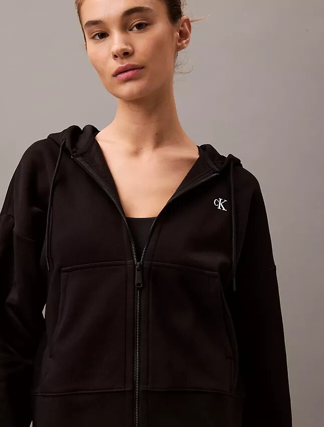 Monogram Fleece Zip Hoodie Monogram Fleece Zip Hoodie