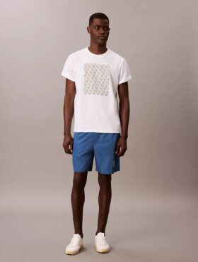 Monogram Graphic Pull-On Shorts