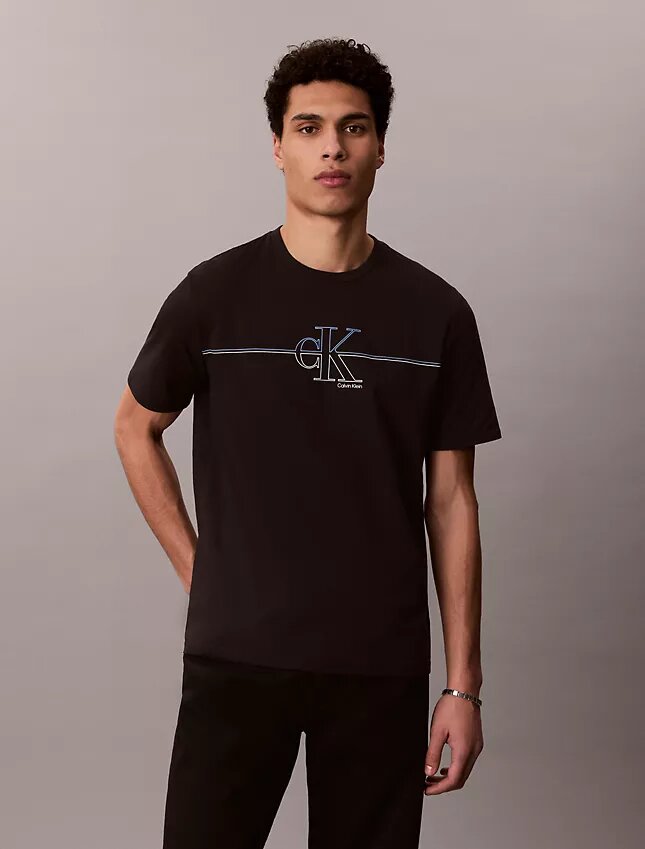 Monogram Line Graphic Classic T-Shirt Monogram Line Graphic Classic T-Shirt