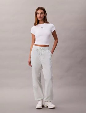 Monogram Logo Graphic Pull-On Joggers