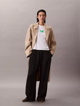 Monogram Logo Graphic Slim T-Shirt