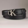 Monogram Logo Plaque Belt