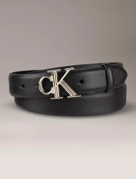 Monogram Logo Plaque Belt