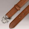 Monogram Logo Plaque Belt