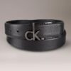 Monogram Logo Plaque Reversible Belt