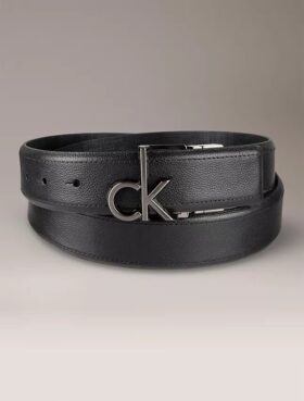 Monogram Logo Plaque Reversible Belt Monogram Logo Plaque Reversible Belt