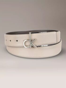 Monogram Logo Plaque Reversible Belt Monogram Logo Plaque Reversible Belt