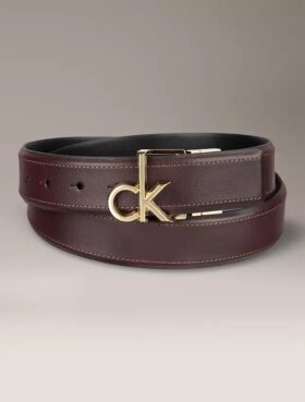 Monogram Logo Plaque Reversible Belt Monogram Logo Plaque Reversible Belt