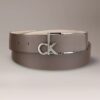 Monogram Logo Plaque Reversible Belt
