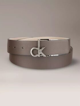 Monogram Logo Plaque Reversible Belt Monogram Logo Plaque Reversible Belt