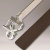 Monogram Logo Plaque Reversible Belt